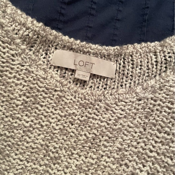 Loft Gray Sweater - Picture 3 of 6